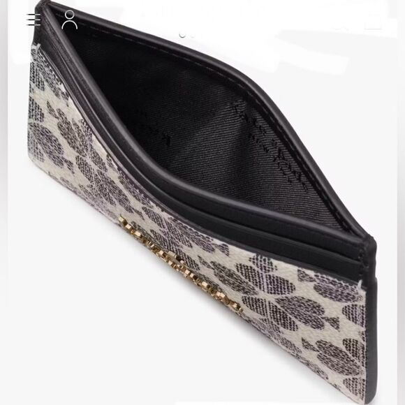 Kate Spade Signature Spade Flower Small Slim Card Holder Wallet Bag Purse - Picture 10 of 11